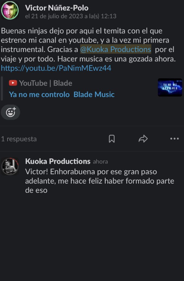 Zoer Music — primera producción